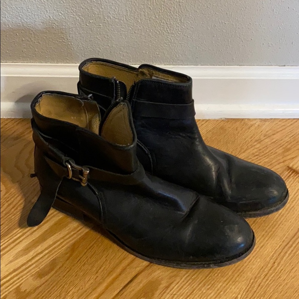frye women’s boots, black, size 9